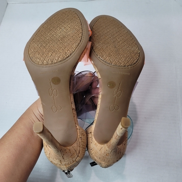 Jessica Simpson Jullry Multicolored Heels Size 8.5 M - Picture 8 of 12